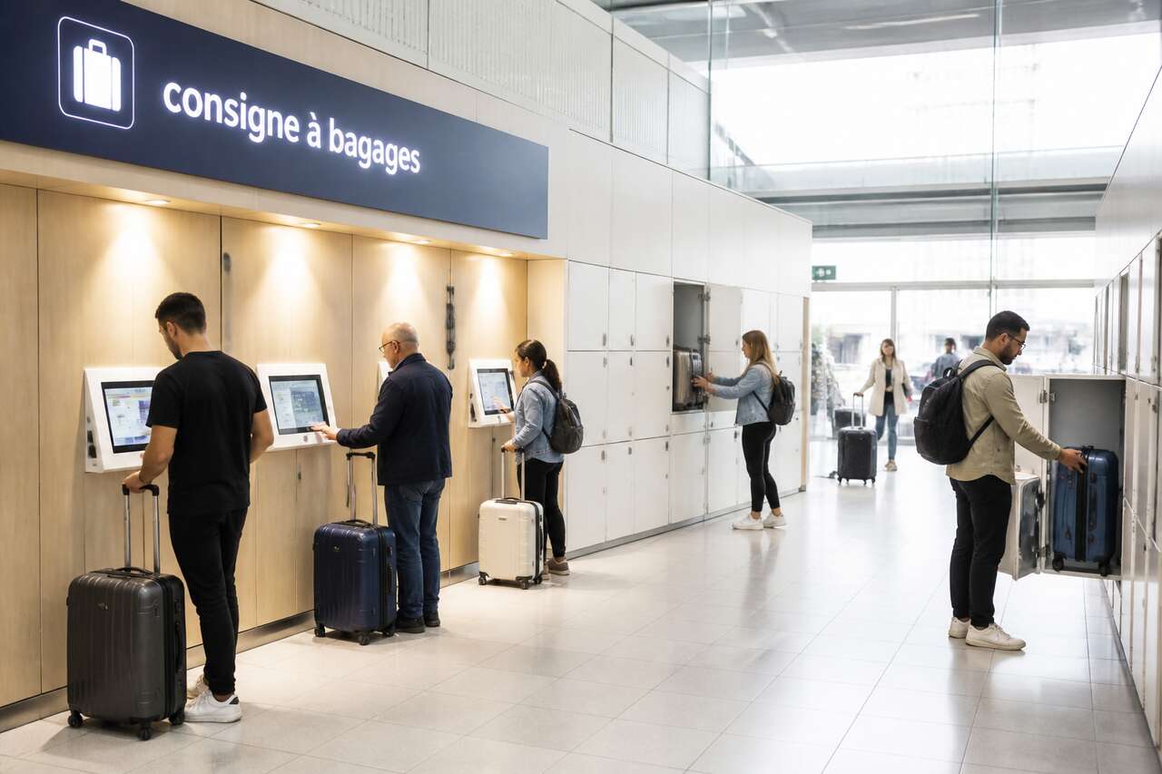 Consigne &agrave; bagages : le principe et comment &ccedil;a fonctionne
