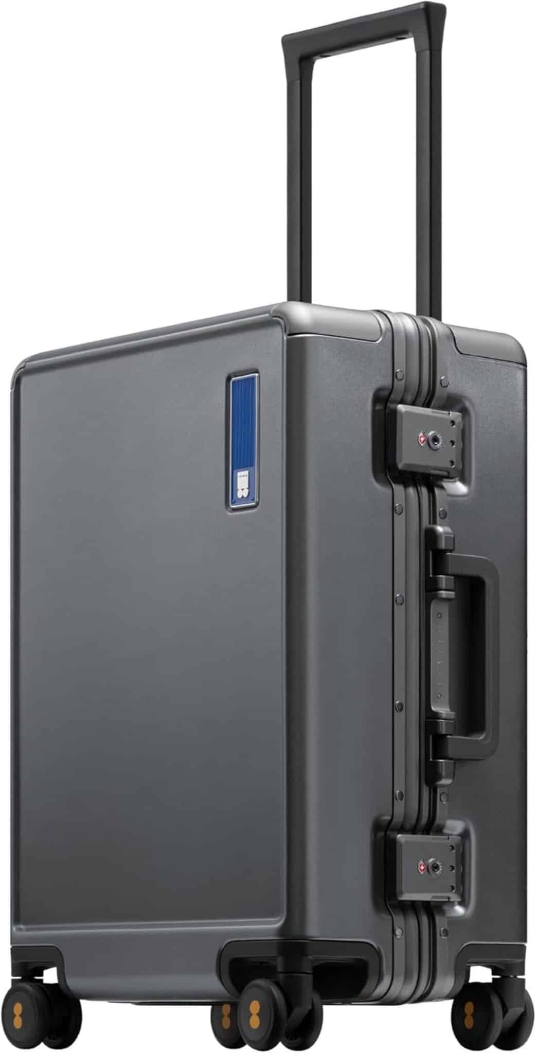 Test de la valise cabine Level8 aluminium et double serrure TSA