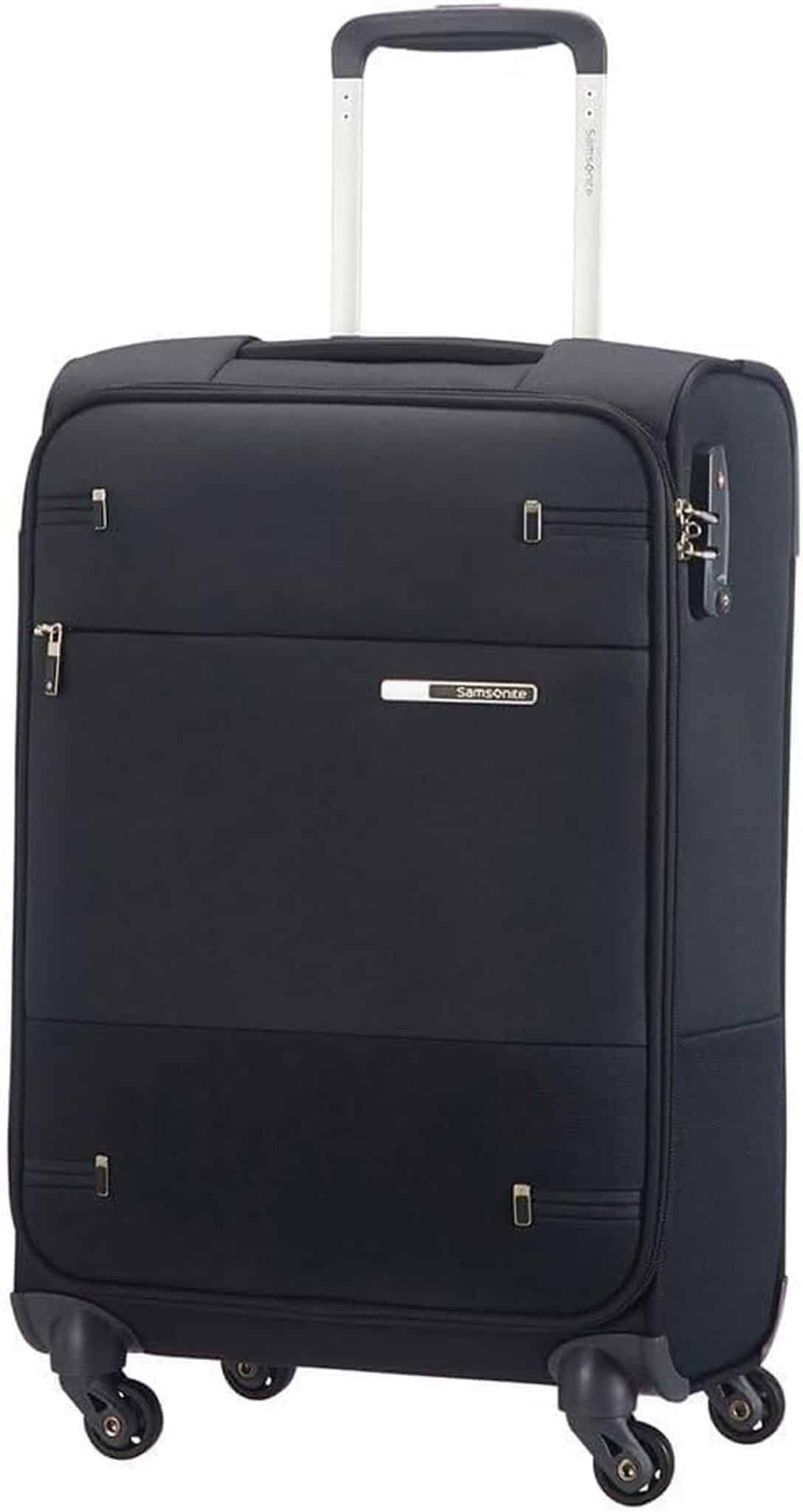 Test : valise Samsonite Base Boost Spinner S 55 cm, 35 L, noir
