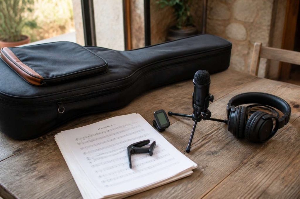Accessoires essentiels pour musiciens voyageurs