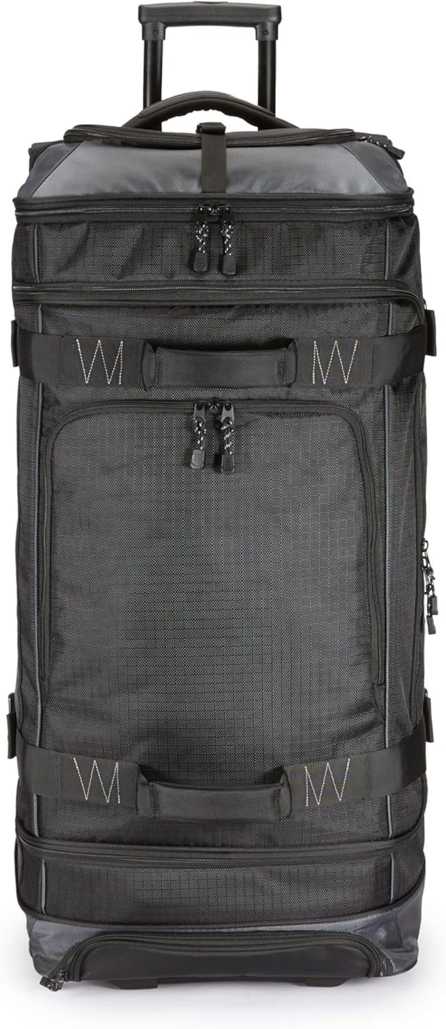 Test du sac Amazon Basics à roulettes 137L, léger et durable