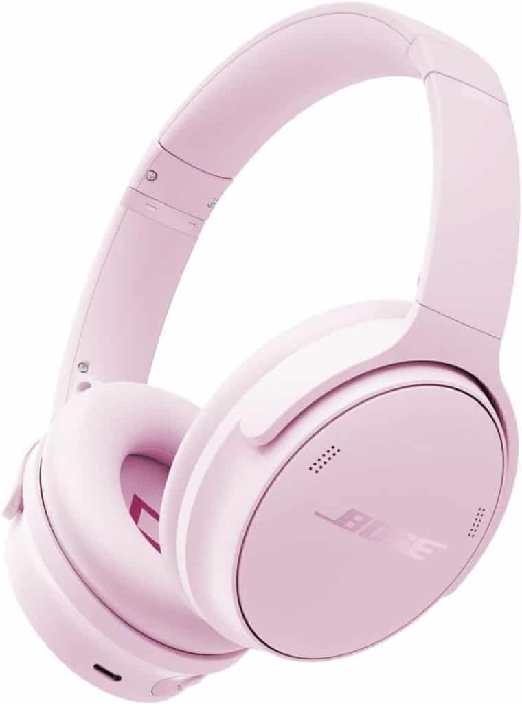 Test : bose QuietComfort Casque rose pétale, immersion assurée
