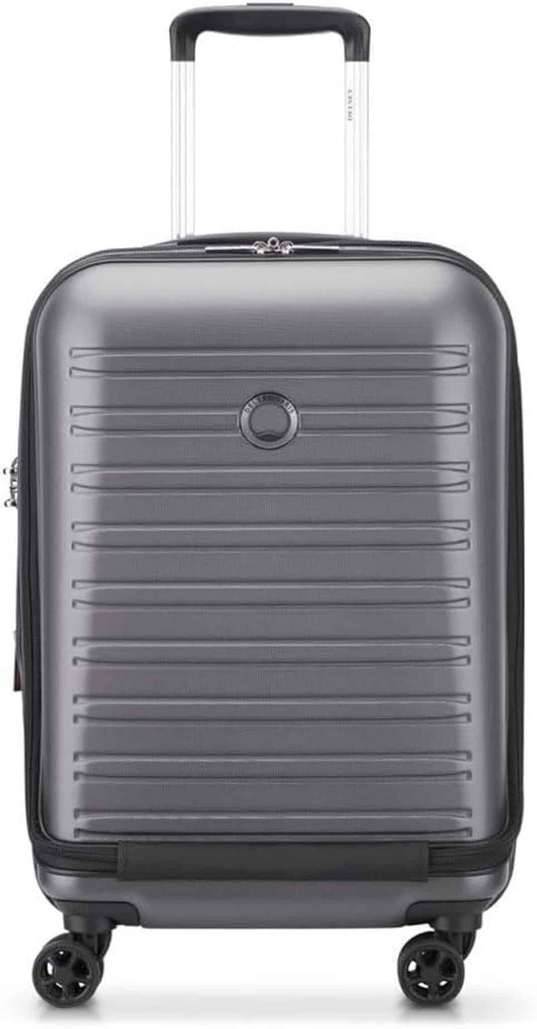 Test de la valise cabine rigide Delsey Paris Segur 2.0 55 cm 41 L gris