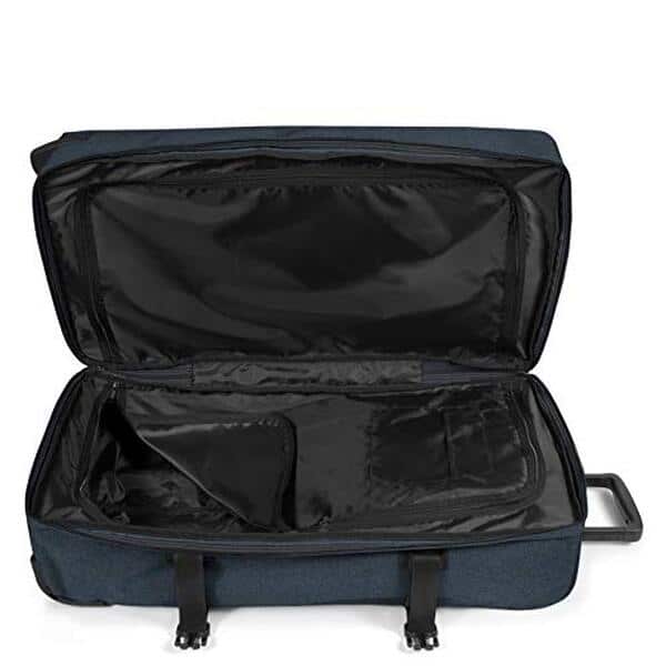 Découvrez notre test complet de la valise Eastpak Tranverz L triple denim 121 L : capacité, durabilité et praticité pour vos voyages.