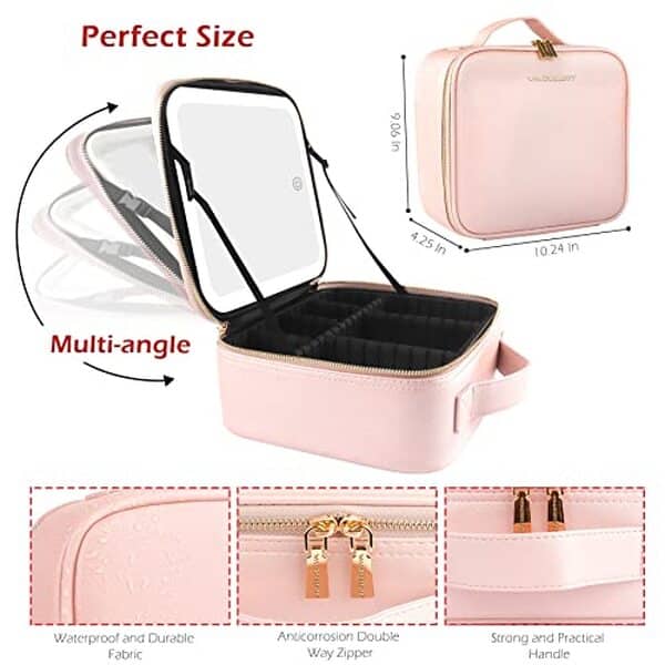 Découvrez notre test détaillé de la trousse Wangselect : un organisateur de maquillage portable pratique et esthétique pour voyager avec style.