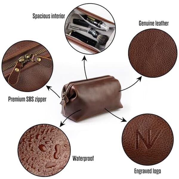 Découvrez notre test détaillé de la trousse de toilette en cuir NV Holders : le kit de voyage idéal pour les hommes exigeants en quête de qualité et d'élégance.