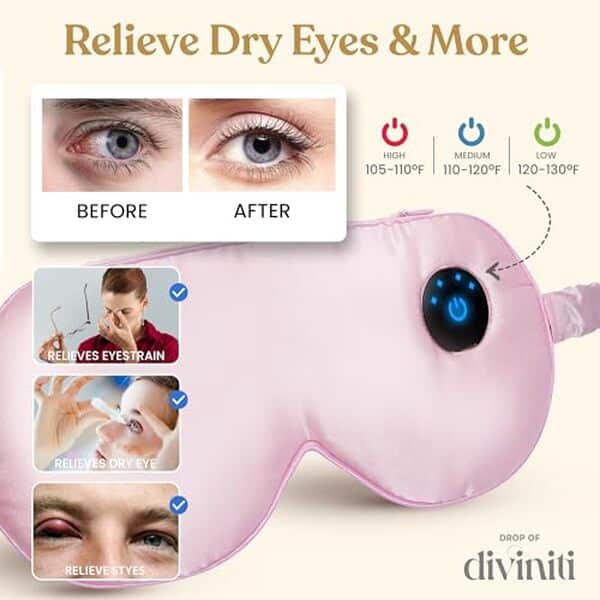 Découvrez notre test complet du masque chauffant sans fil en soie pour yeux secs. Confort, efficacité et praticité : tous les détails pour choisir le meilleur produit. 