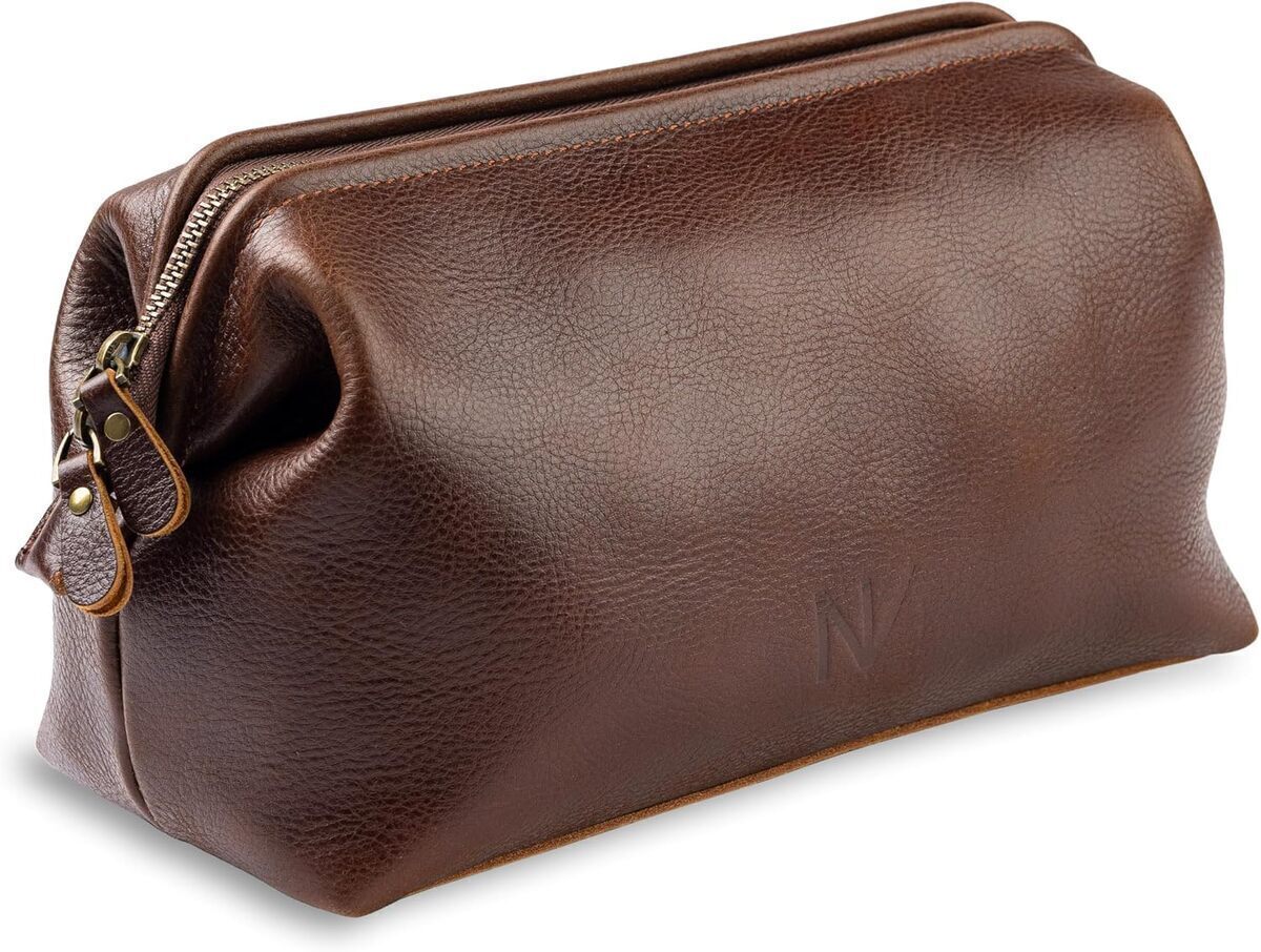 Test de la trousse de toilette en cuir NV Holders : kit de voyage ultime pour homme