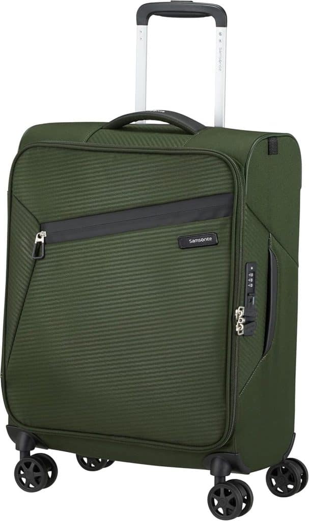 Test du Samsonite Litebeam : bagage à main vert polyvalent