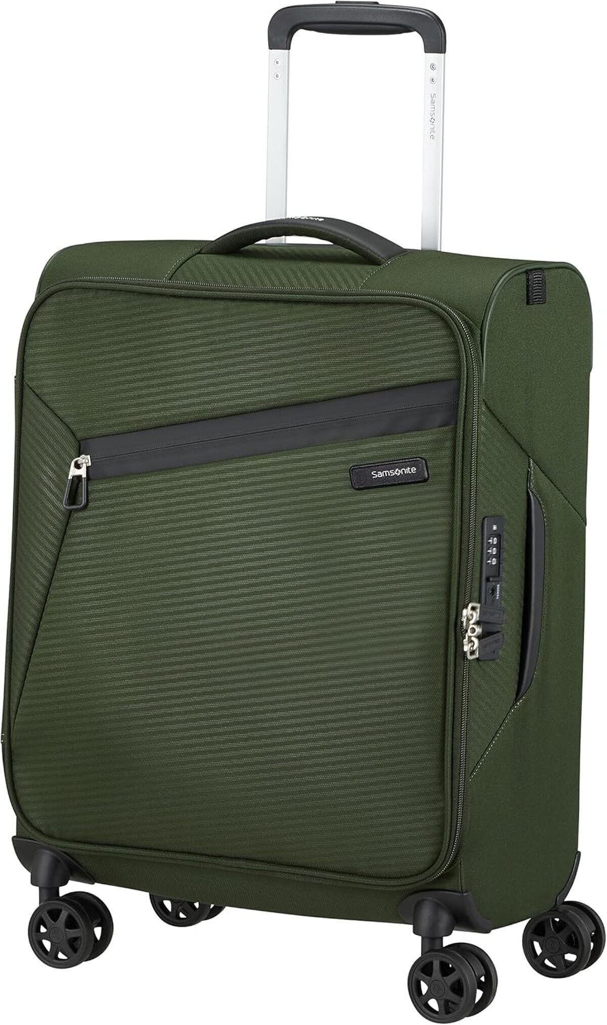 Test du Samsonite Litebeam : bagage à main vert polyvalent