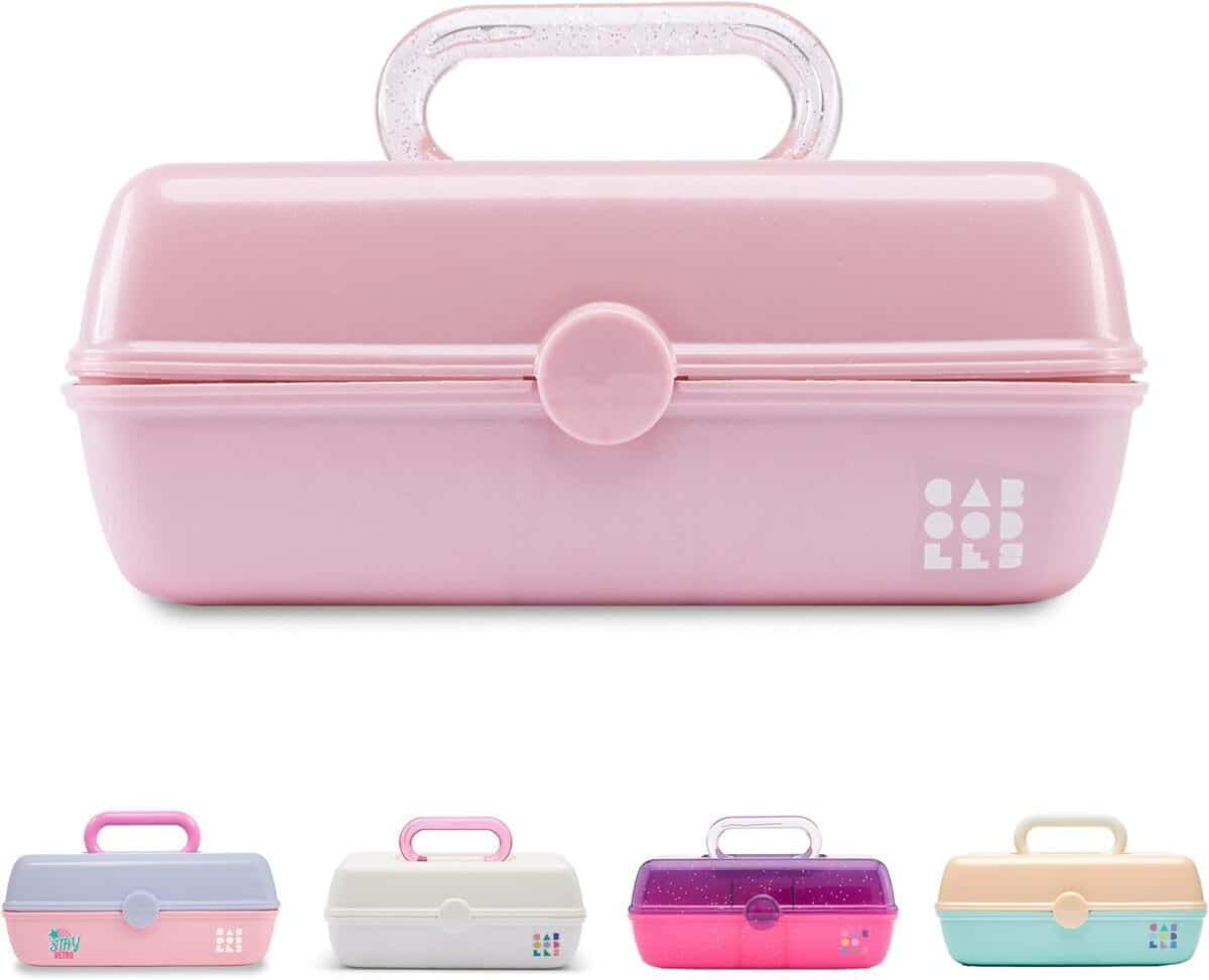 Test : trousse maquillage Caboodles rose scintillant