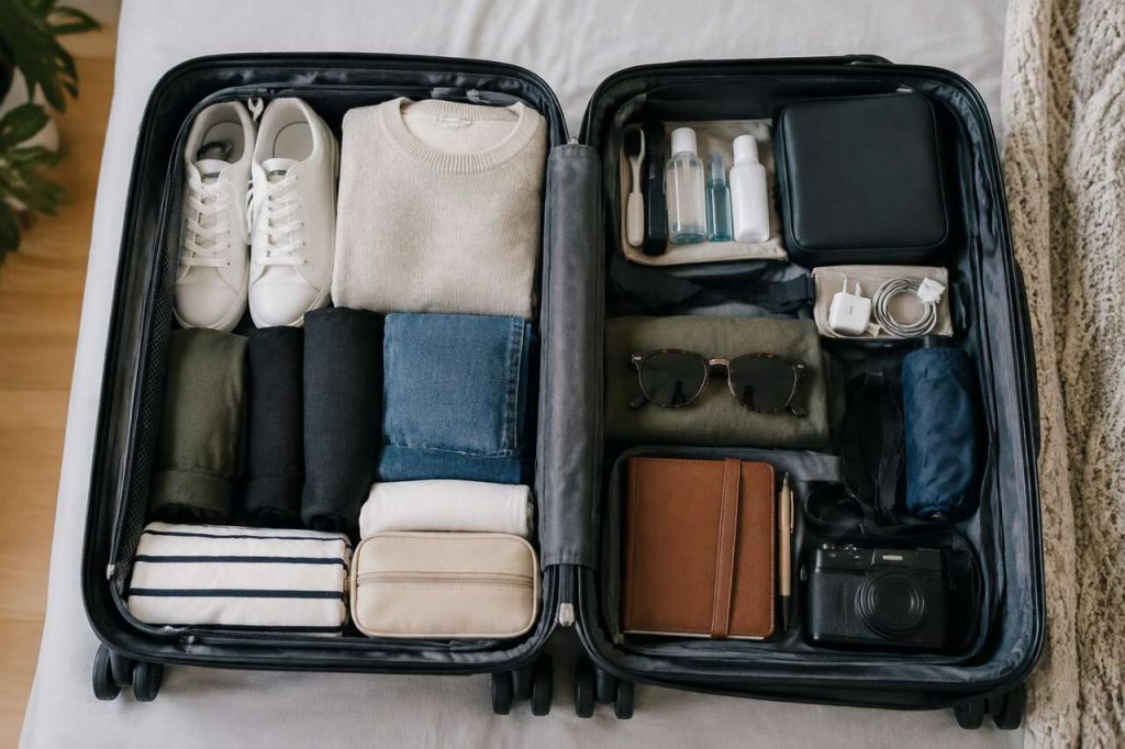 Astuces pour bien ranger sa valise